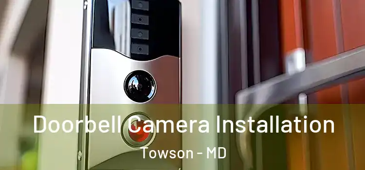  Doorbell Camera Installation Towson - MD