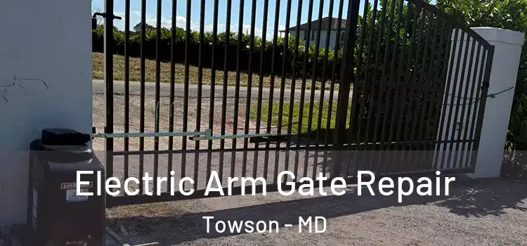 Electric Arm Gate Repair Towson - MD