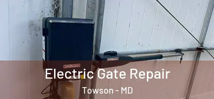 Electric Gate Repair Towson - MD