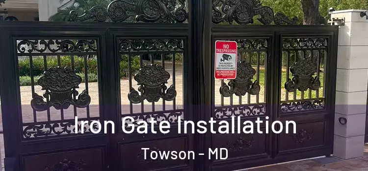 Iron Gate Installation Towson - MD